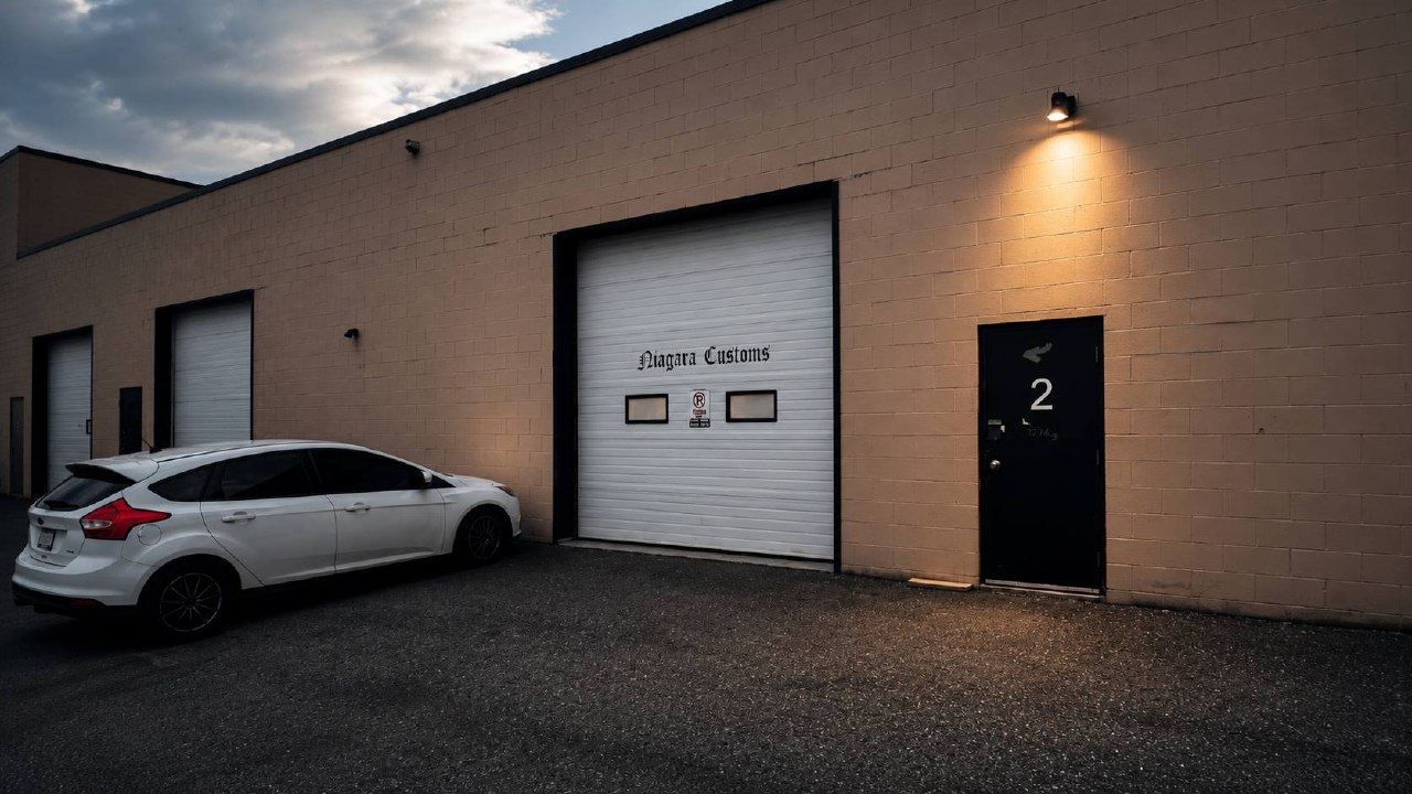Exterior entrance to the K-Auto workshop